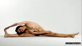 Abel Rugolmaskina Brunette Nude Gymnast