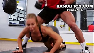 Bangbros – Enormous Boobs Sweetie Nicole Aniston Recieves Her Pussy Worked Out In The Gym