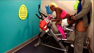 Asshole Ass Deep Fuck Enormous Asshole In Outdoor Gym By Big Black Cock On Exercise Bike , Ebony Spinner Msnovember Sphincter Fucked Extreme Sex 4k Sheisnovember