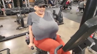 Claudia Marie Training For Boob War With Kayla Kleevage