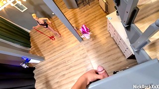 Fucked A Gymnast In Anal Before A Concert ! Circus Performer Lara Frost