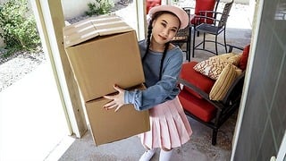 Exxxtra Small – Short Asian Lets Her Next Door Vibrator Fucks Her Before Sticking His Dick In Her Pussy