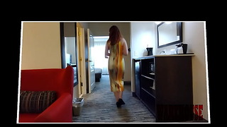 Hazel Vixson Fitted Dress Modeling Tease Video