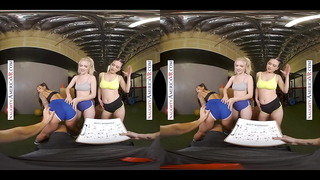 Horny Gym Trio Gets Tough Cardio Pump On Your Big Cock