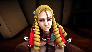 Street Fighter Karin Eat A Black Dick Full Video