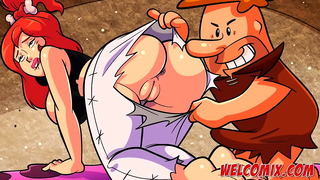 Stretching The Cunt In The Yoga Class – The Flintstoons