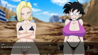 Super Whore Z Contest Hentai Game Ep.2 Catfight With Videl Chichi Bulma And Android 18