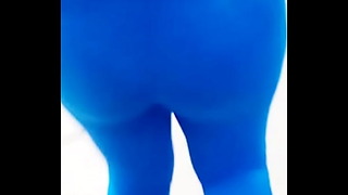 Boliviana Big Ass Leggins Blue 2